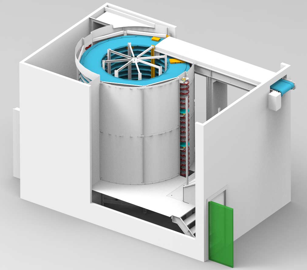 Spirale de refroidissement à entrainement latéral le MTDrive-Cooling